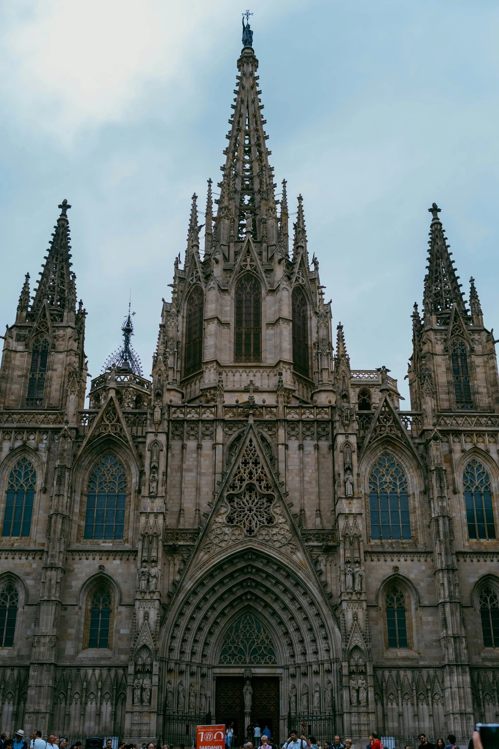 Fachada de la Catedral de Barcelona
