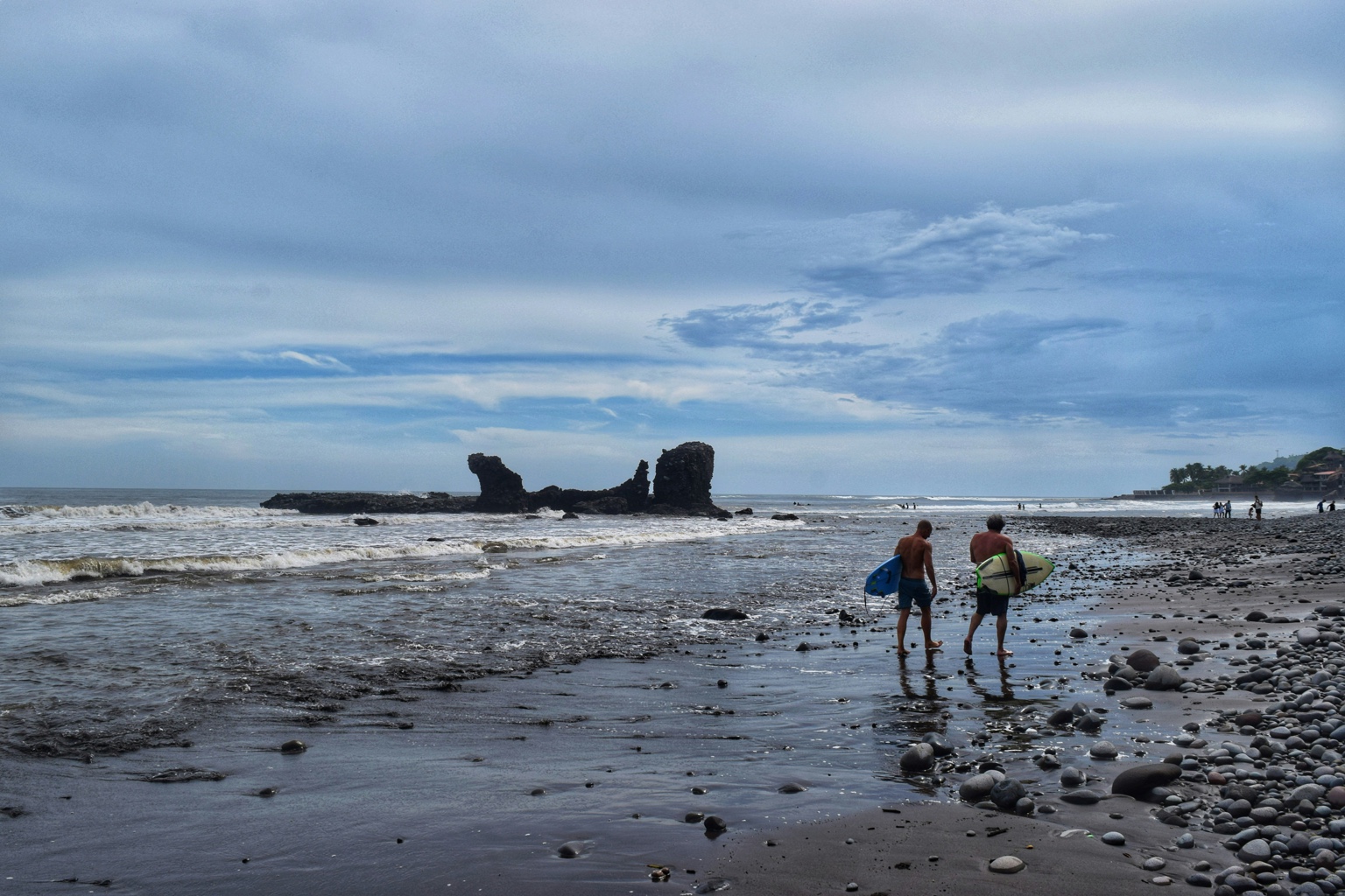 Foto de costa y playa para la guía de El Salvador