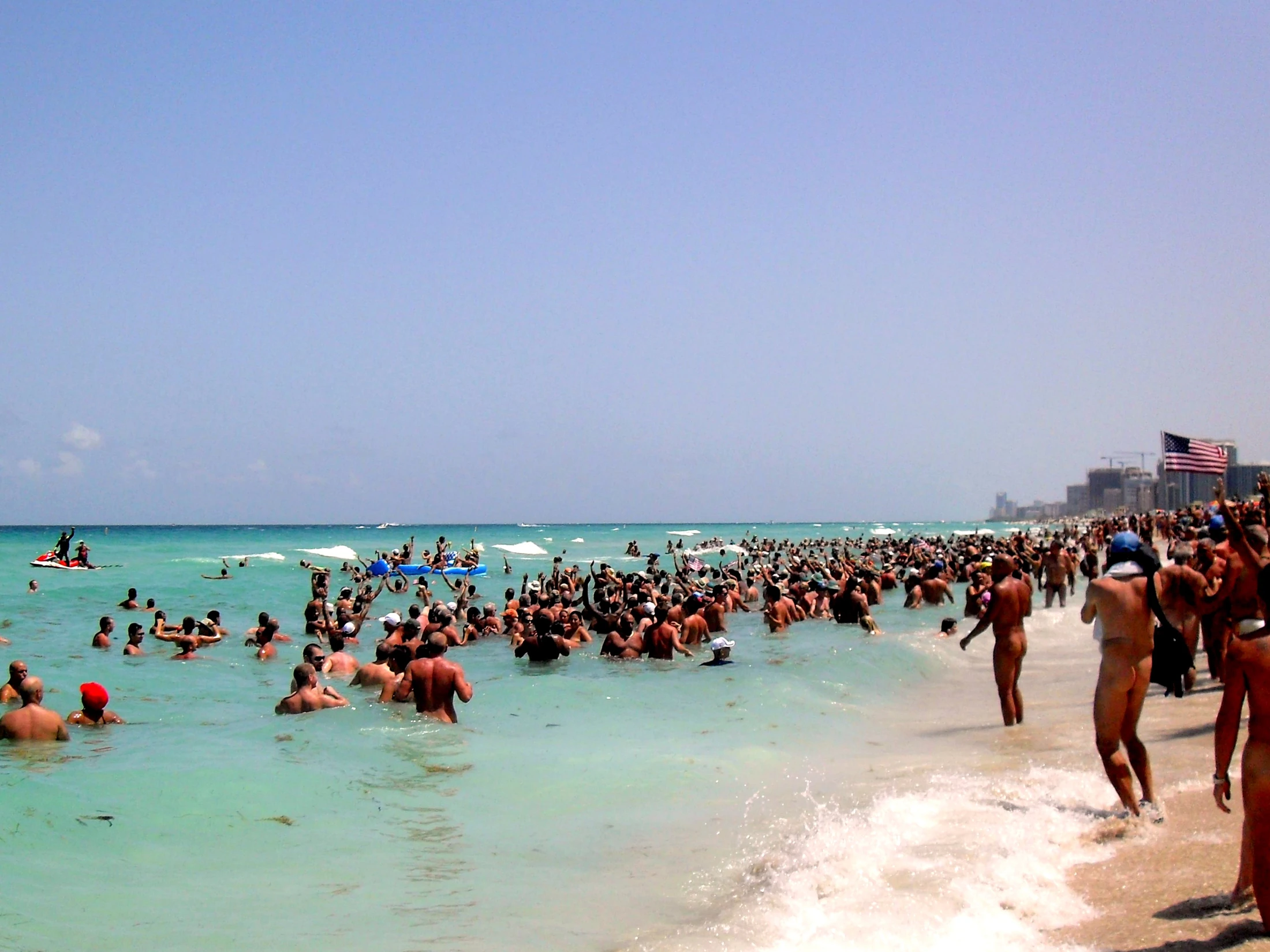 Haulover Beach en Miami-Dade, Florida, Estados Unidos