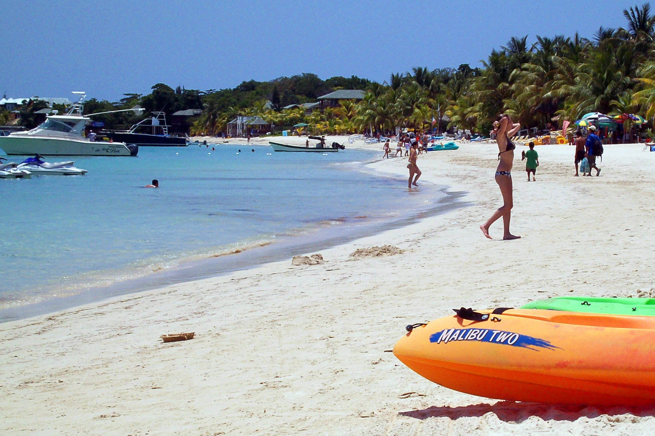 West Bay Beach en Roatán, Islas de la Bahía, Honduras