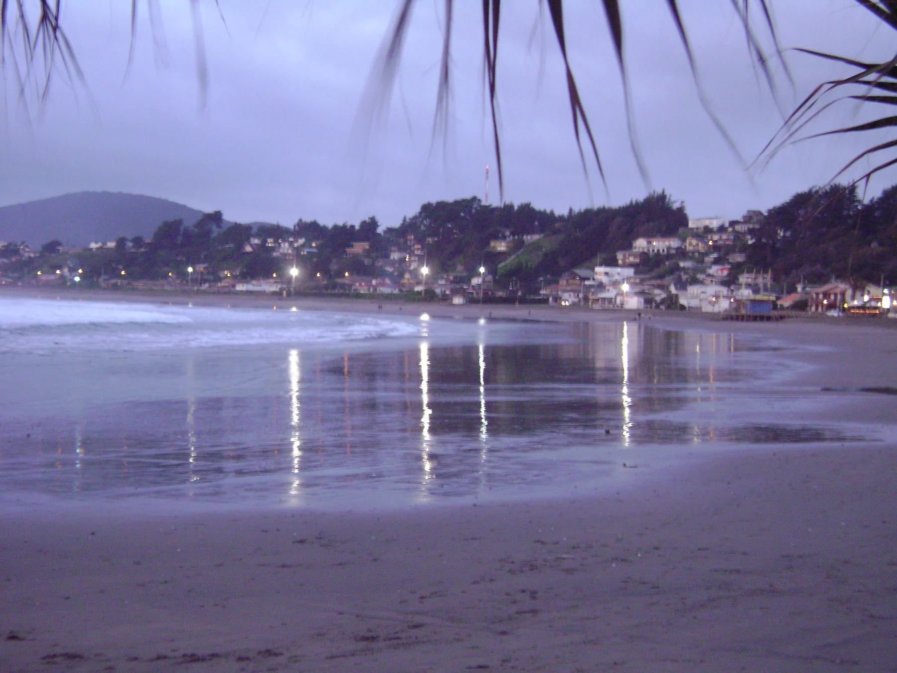 Playa de Maitencillo en Valparaíso, Chile.