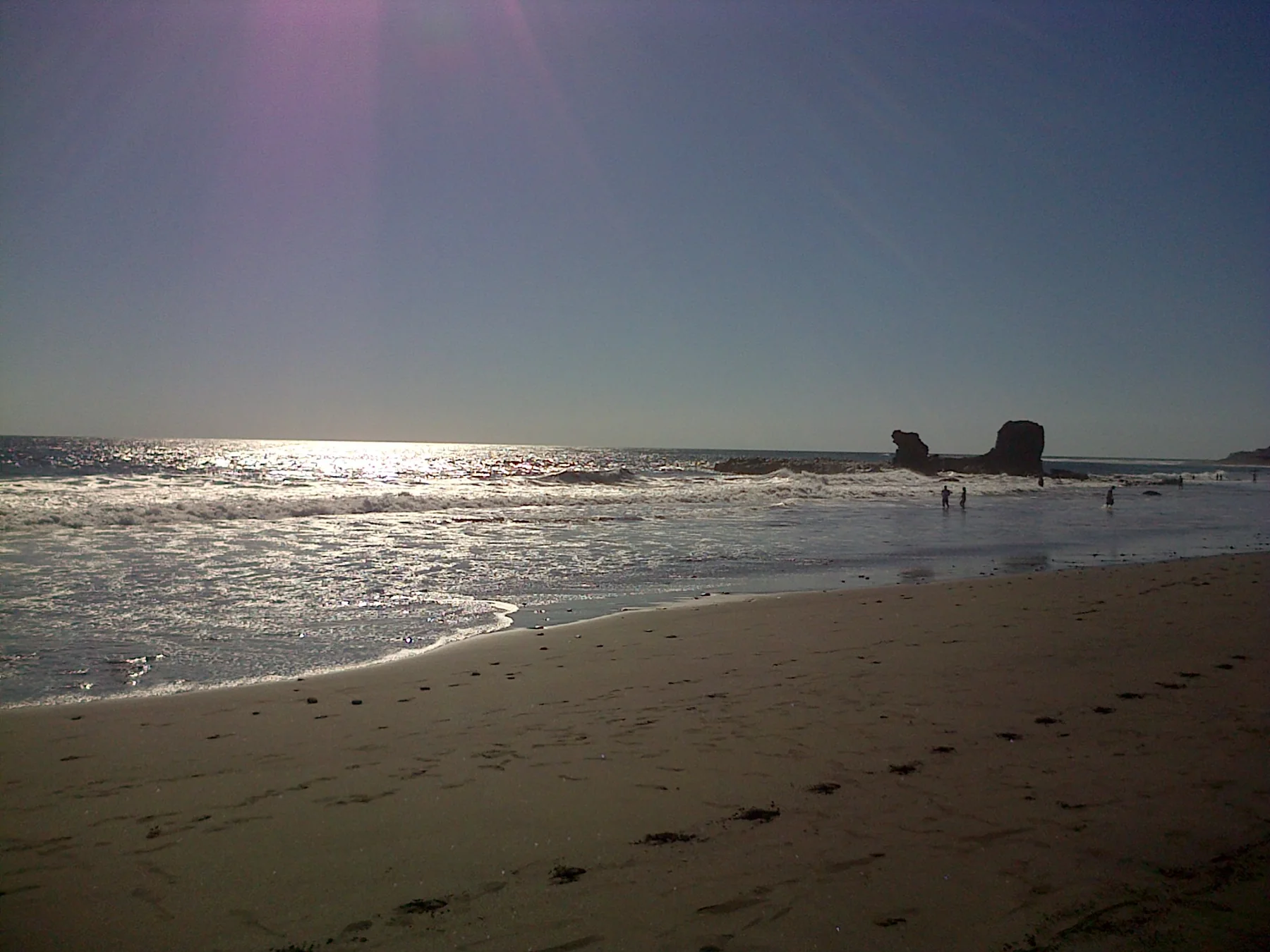 Playa El Tunco en La Libertad, El Salvador.