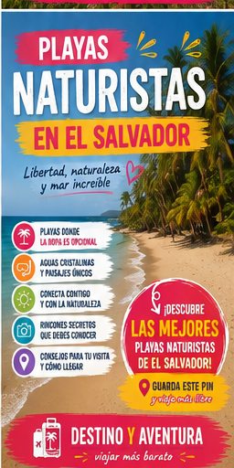 Pin de Destino y Aventura para El Salvador