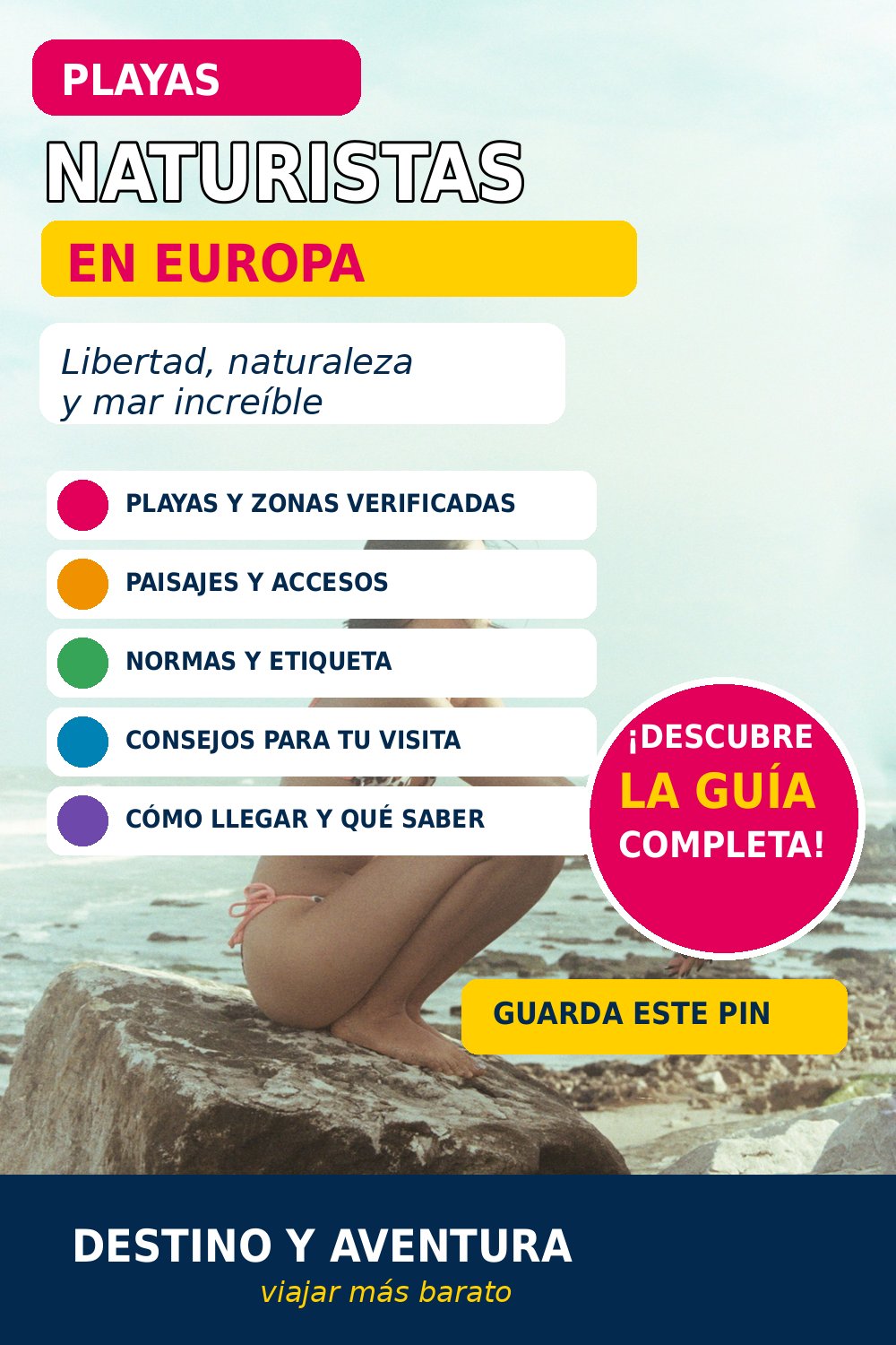 Pin de Destino y Aventura para Europa